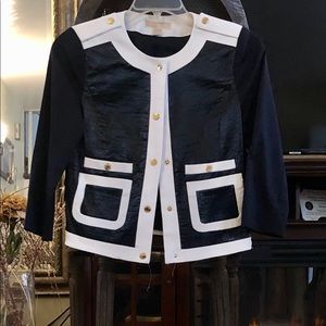 Michael Kors navy short blazer